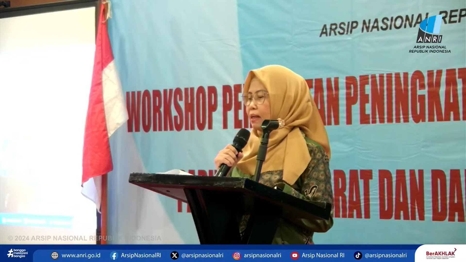 ANRI Gelar Workshop Percepatan Peningkatan Kapasitas Lembaga Kearsipan