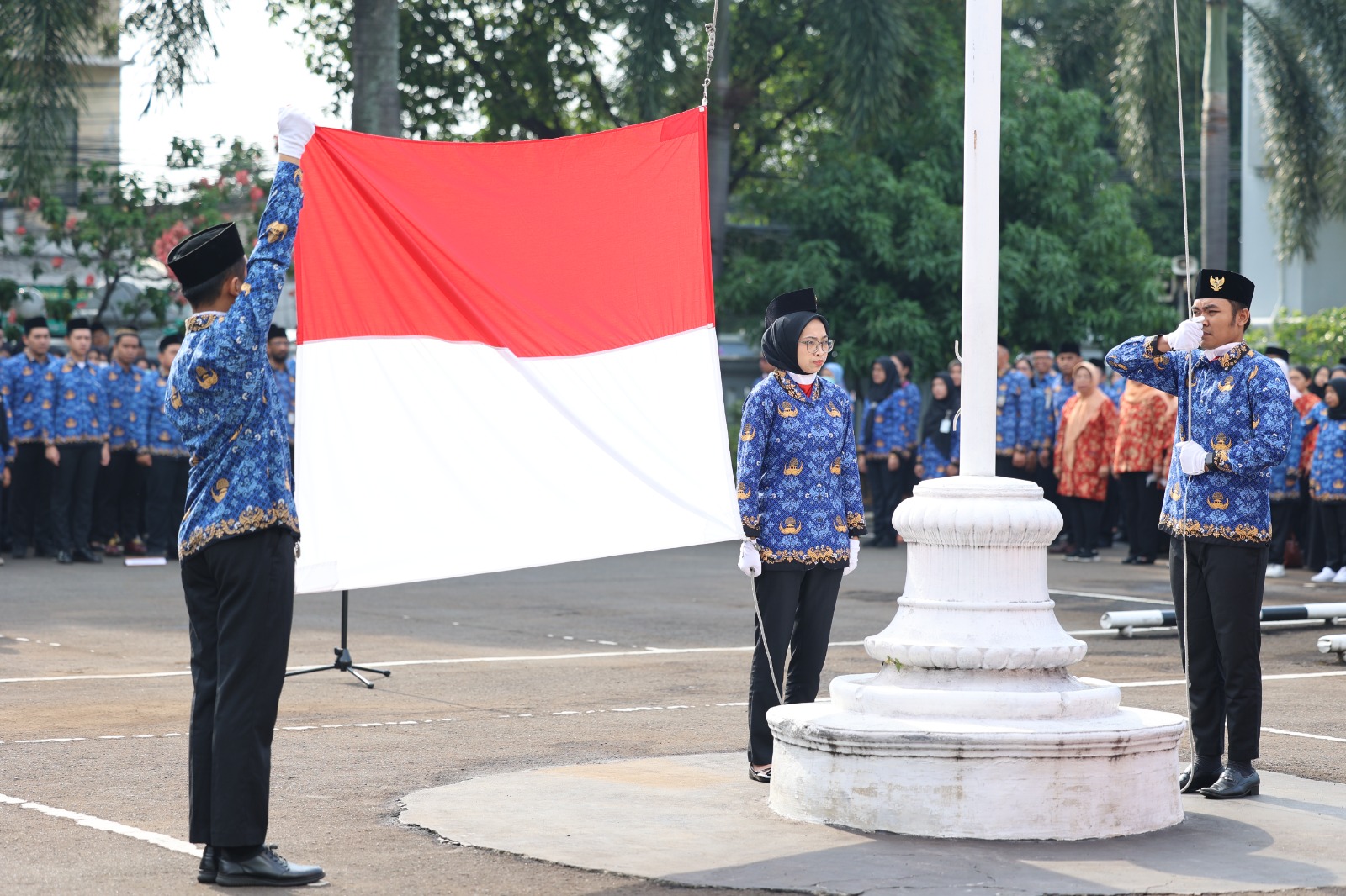 ANRI Laksanakan Upacara Peringatan Hari Pahlawan Tahun 2024