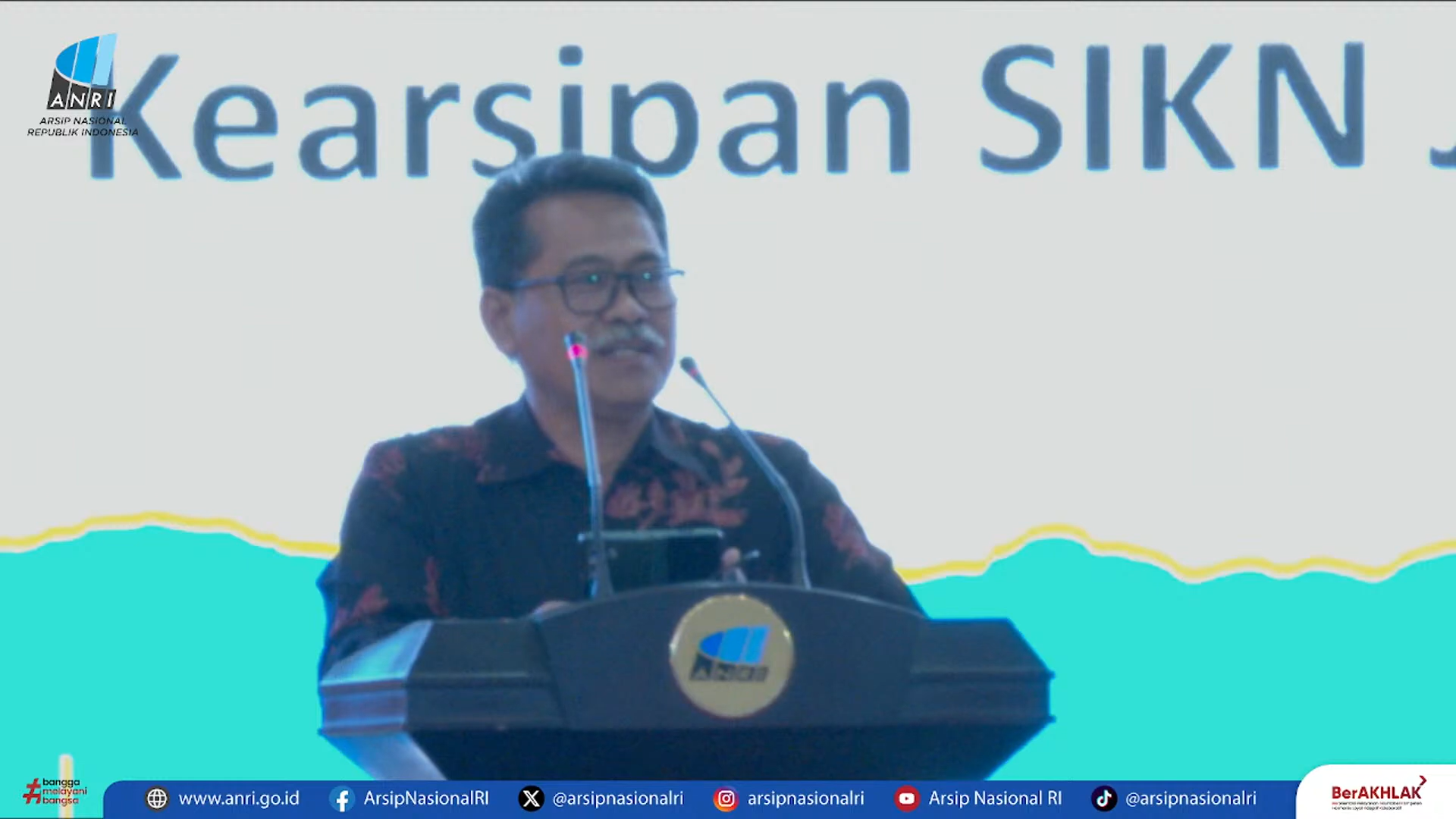 Deputi Bidang Sistem dan Informasi Kearsipan Nasional: SIKN JIKN Harus Melibatkan Semua Entitas Kearsipan