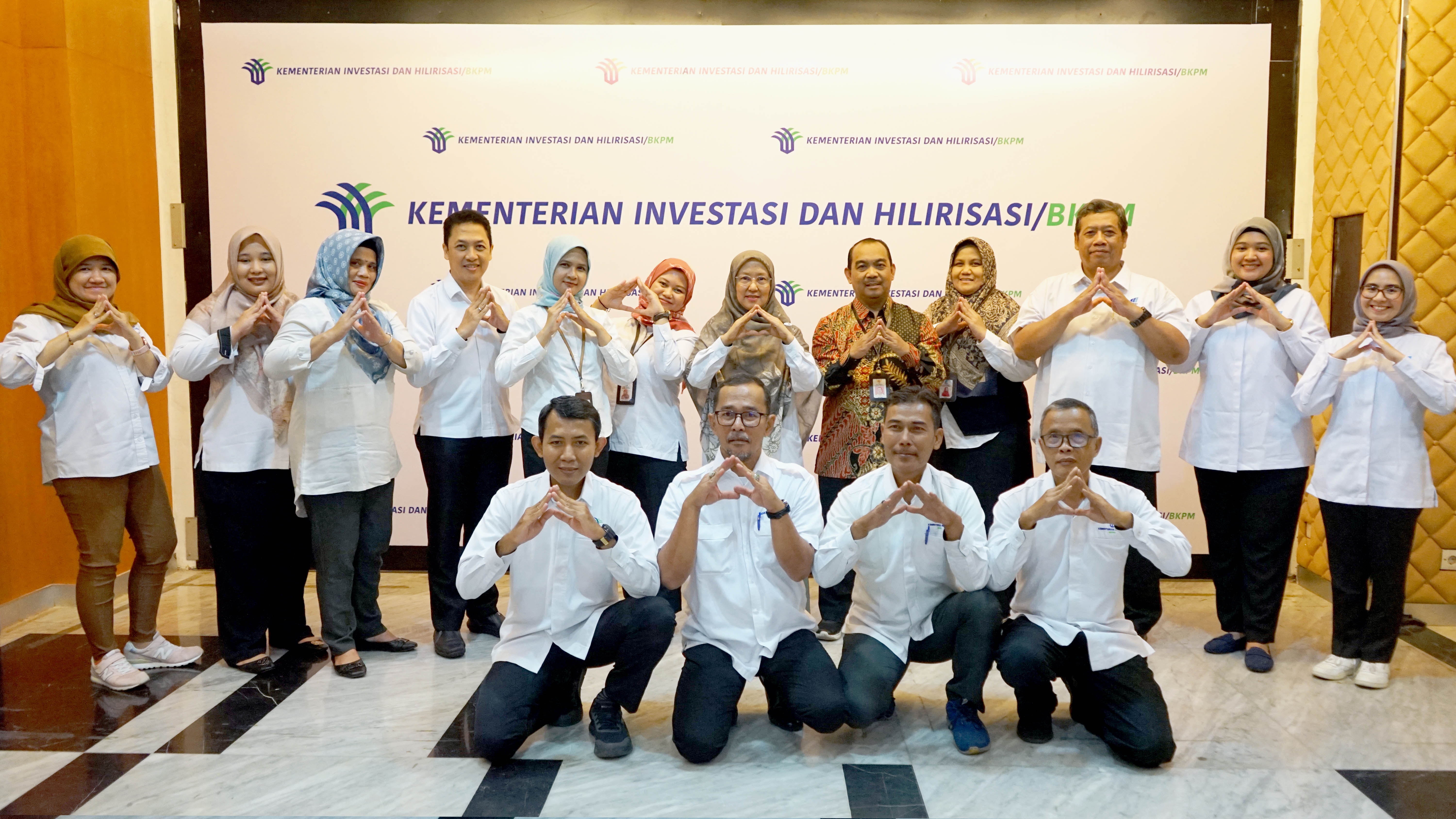 Ekspose dan Serah Terima Pedoman Kearsipan antara PusdatinJastek ANRI bersama Kementerian Investasi dan Hilirisasi/Badan Koordinasi Penanaman Modal