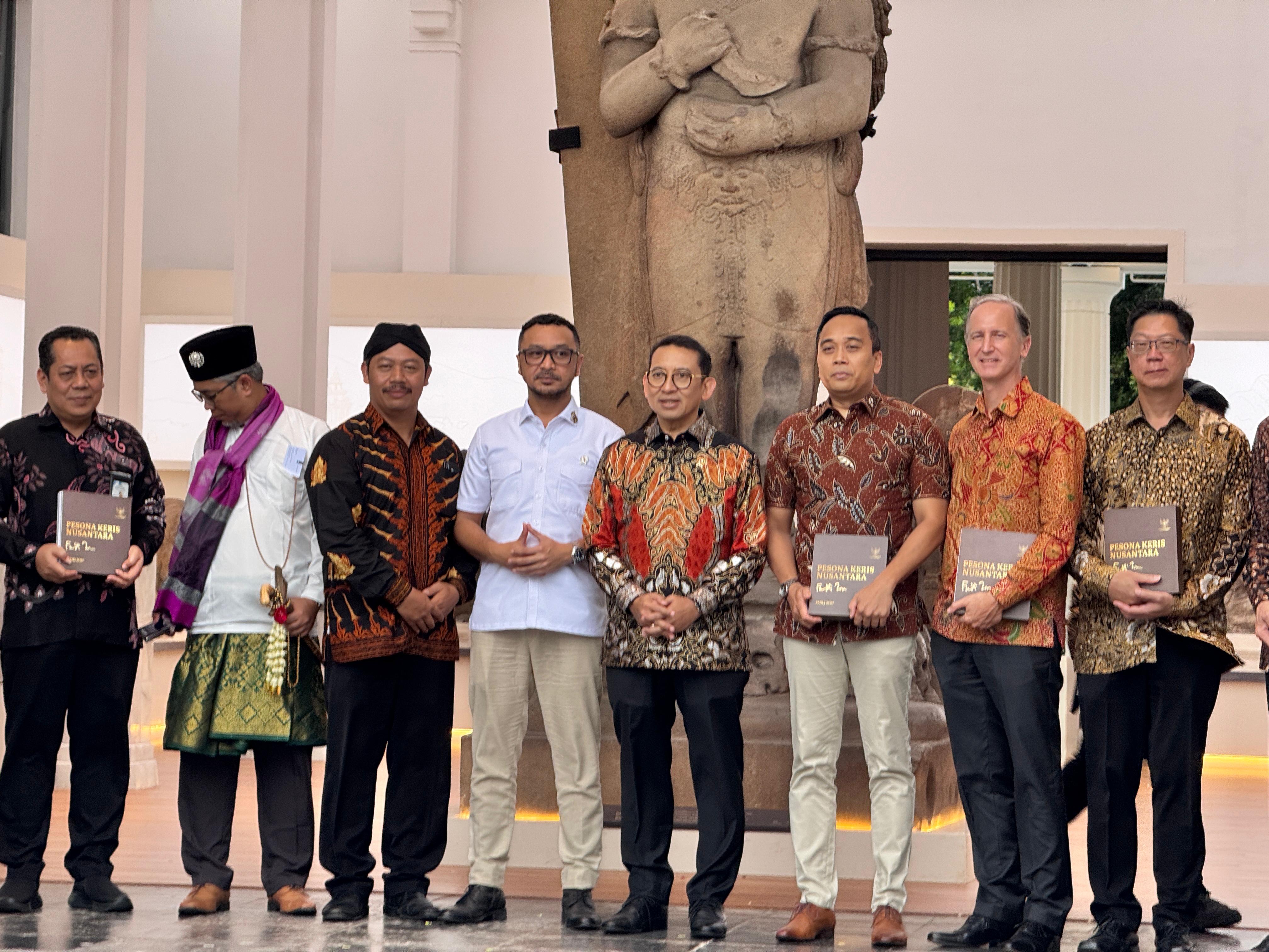 Deputi Bidang Penyelamatan, Pelestarian, dan Pelindungan Arsip ANRI Hadiri Pameran Pesona Keris Nusantara