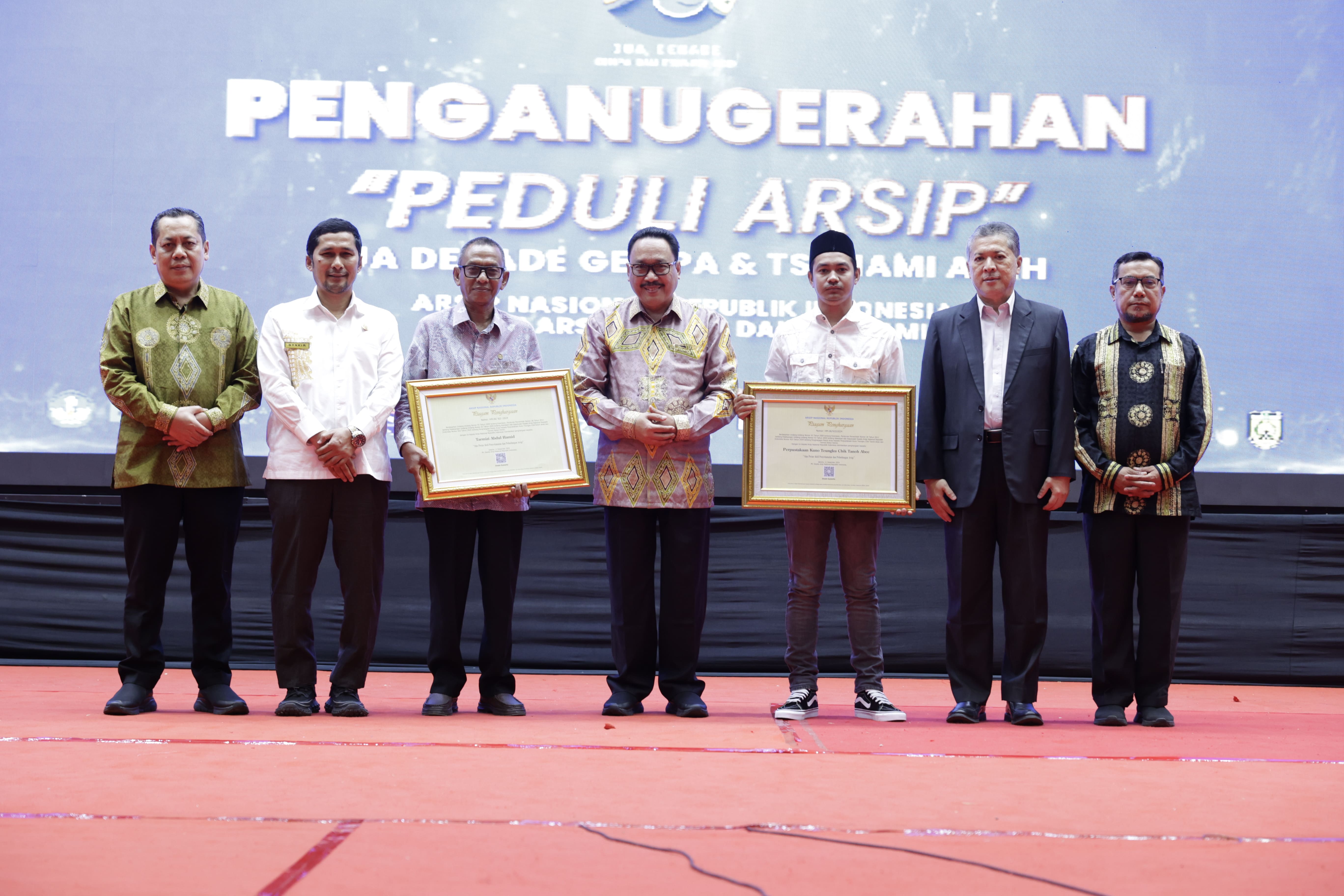 Peringati Dua Dekade Gempa dan Tsunami, ANRI Berikan Penghargaan Kearsipan dan Apresiasi Pemenang Memorygraph