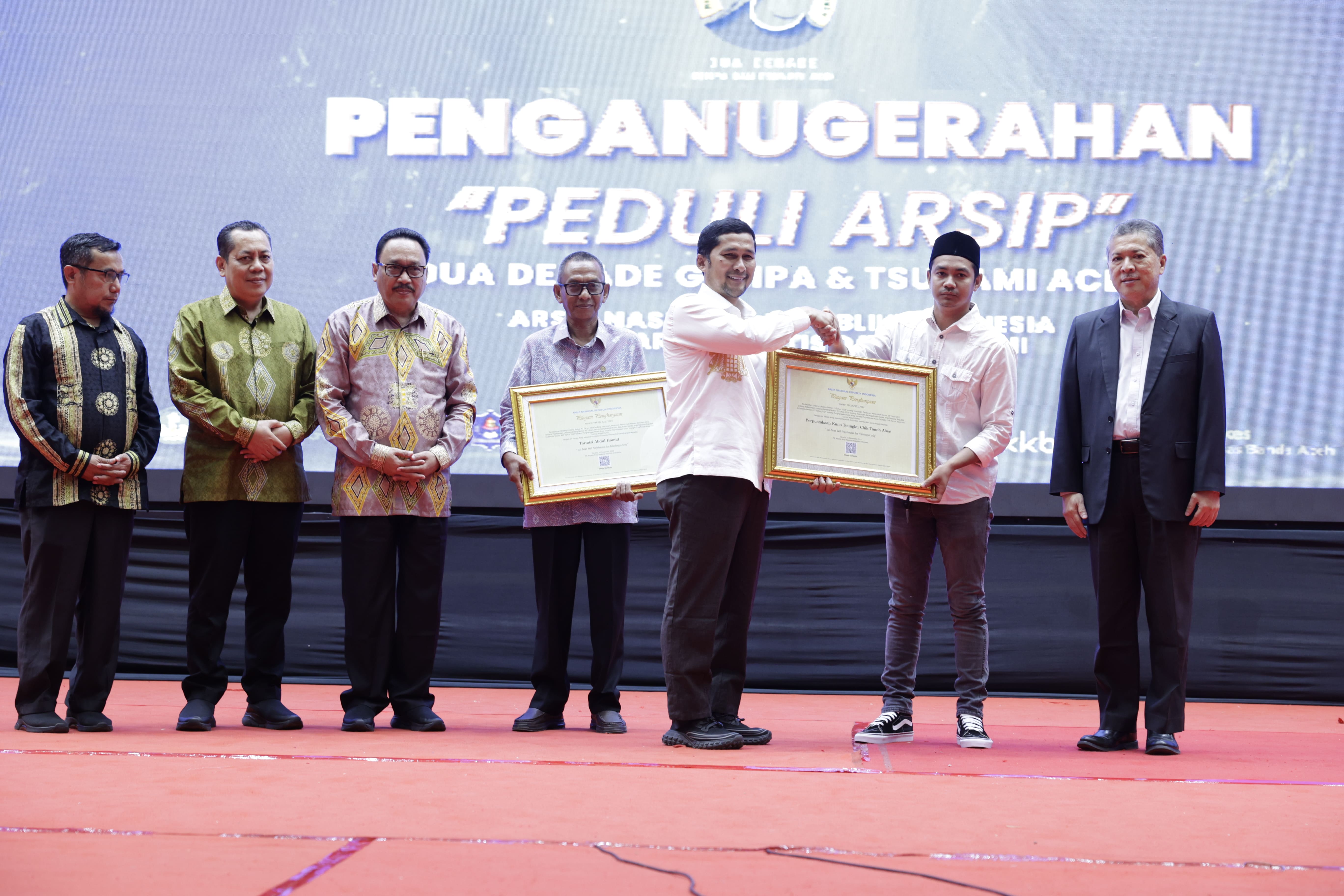 Peringati Dua Dekade Gempa dan Tsunami, ANRI Berikan Penghargaan Kearsipan dan Apresiasi Pemenang Memorygraph