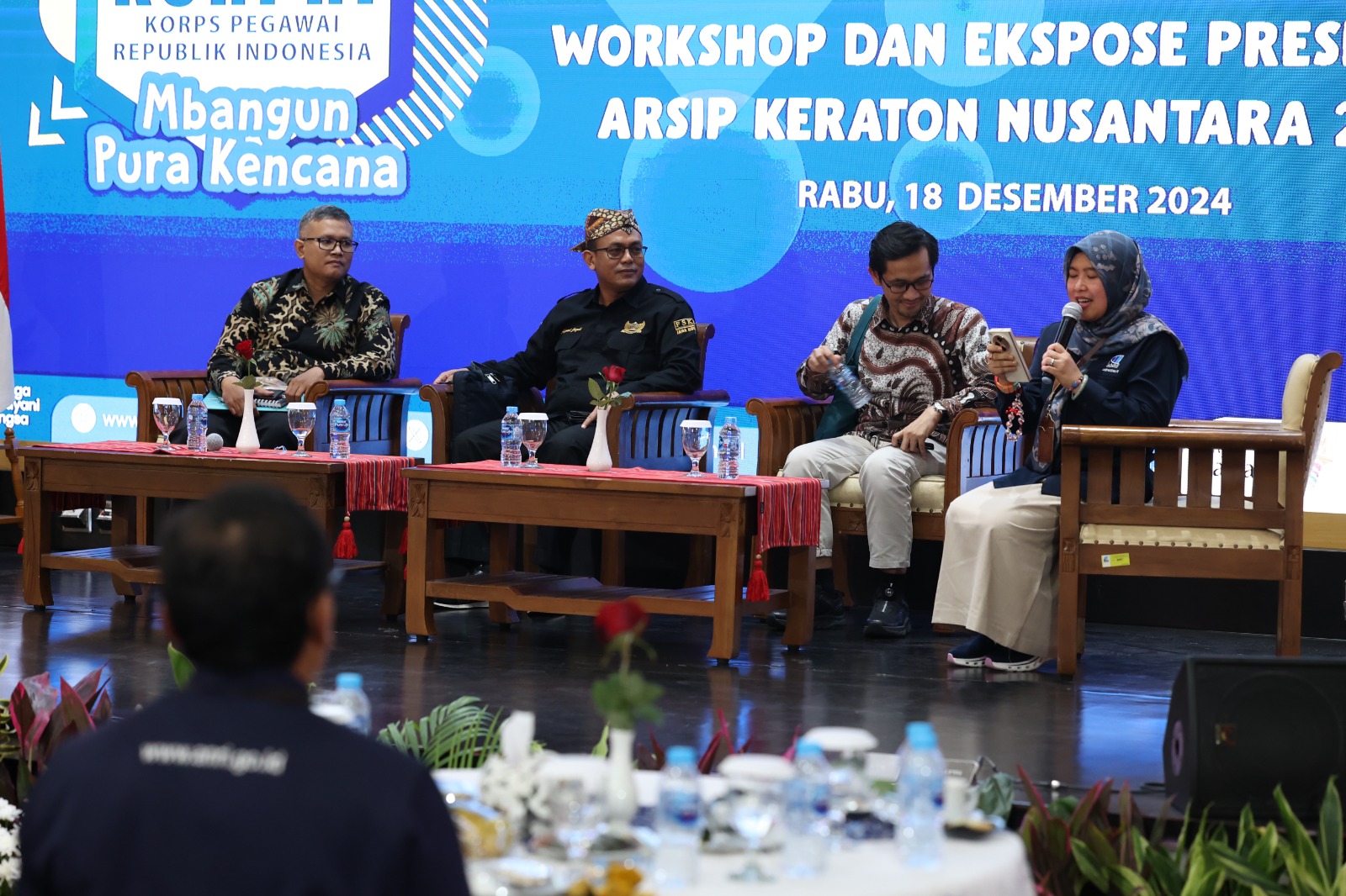 ANRI Gelar Workshop Ekspose Preservasi Arsip Keraton Nusantara 2024