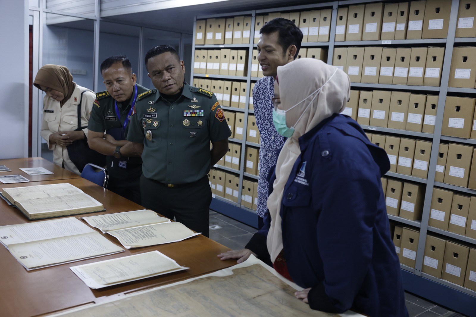 Kapusjarah TNI Ingin Optimalkan Pengelolaan Arsip Sejarah TNI