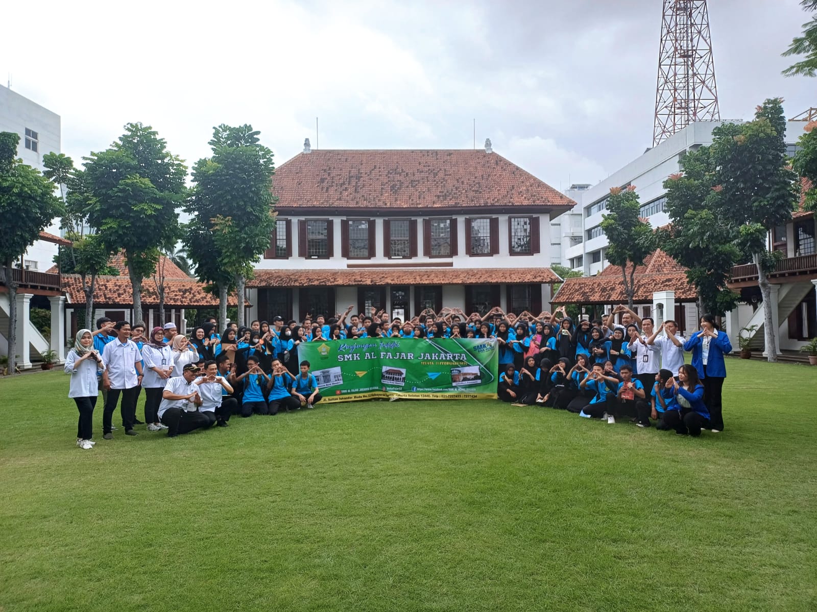 Kunjungan SMK Al Fajar Jakarta ke Pameran Tetap Arsip Presiden Sukarno