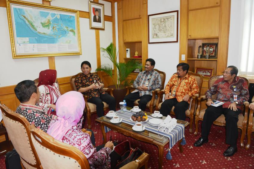 Kepala ANRI Terima Audiensi Kepala BPAD Lampung