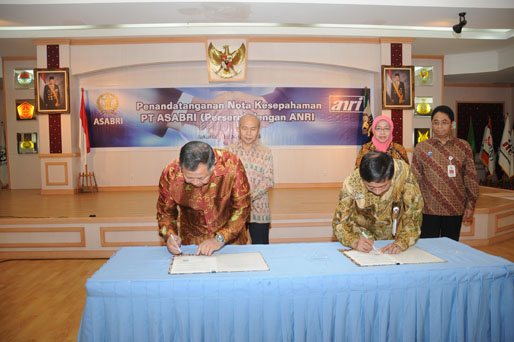 Serius Laksanakan Pembinaan Kearsipan, PT. ASABRI (Persero) dan ANRI tandatangani Nota Kesepahaman