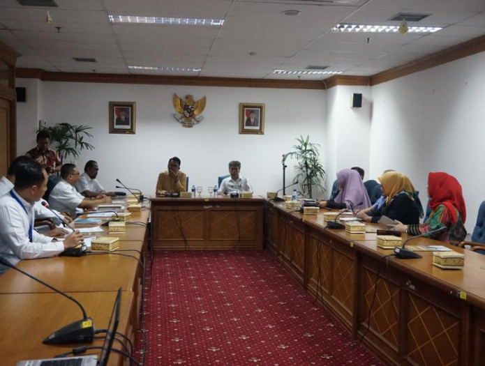 Anri menerima audiensi anggota dprd komisi IV Provinsi Kepulauan Riau