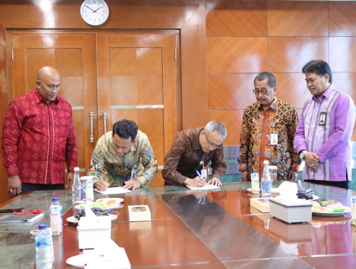 Pusat Jasa Kearsipan ANRI Menandatangani Kesepakatan Kerja Sama dengan PT. BPD Bali