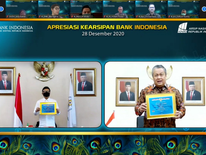 Bank Indonesia Raih Akreditasi A Bidang Kearsipan