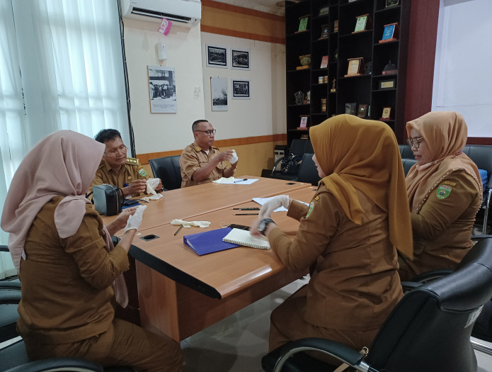ANRI Gelar Fasilitasi Penilaian Risiko Kerusakan Arsip Statis di Dinas Kearsipan Sumatera Selatan