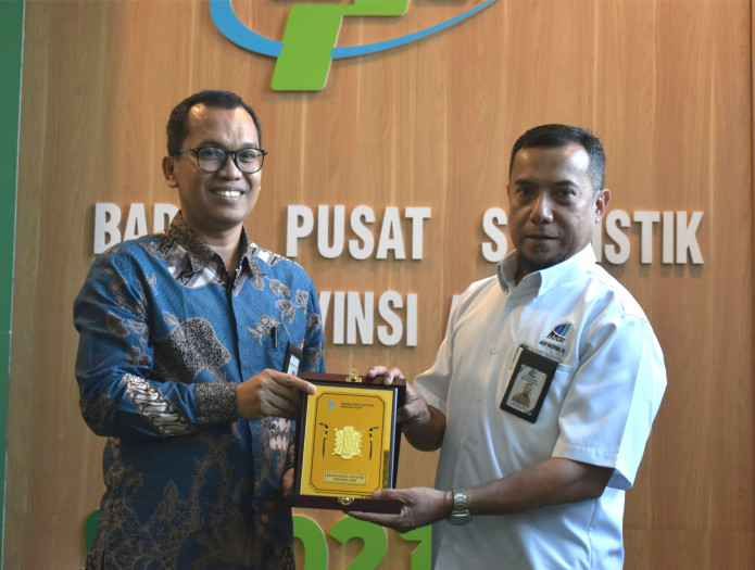 Badan Pusat Statistik Provinsi Aceh menyerahkan arsip statis ke BAST-ANRI