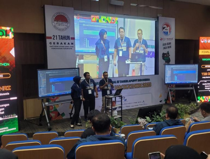 Tim DFAI-ANRI Raih Juara II pada TrackAML Hackathon PPATK 2023