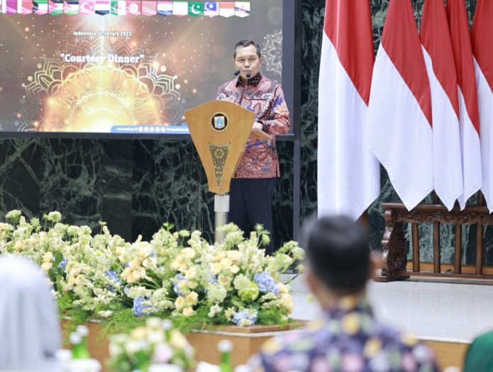 Pemprov DKI Jakarta Menjamu Delegasi Pertemuan Pendahuluan Arsip Nasional Negara-Negara Berpenduduk Mayoritas Muslim