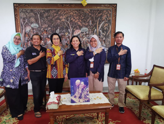 Tim Layanan dan Pemanfaatan Pusdipres Bangun Jejaring Arsip Kepresidenan Soeharto dengan Museum Purna Bhakti