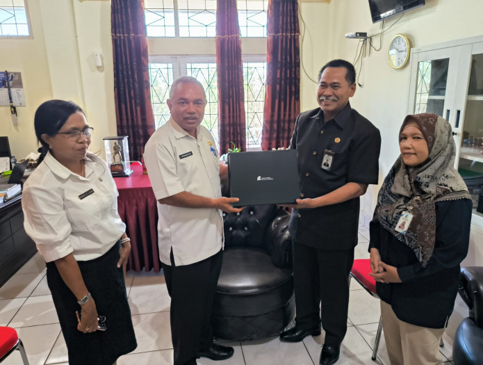 Deputi IPSK ANRI Audiensi ke PLBN Kabupaten Malaka Provinsi NTT