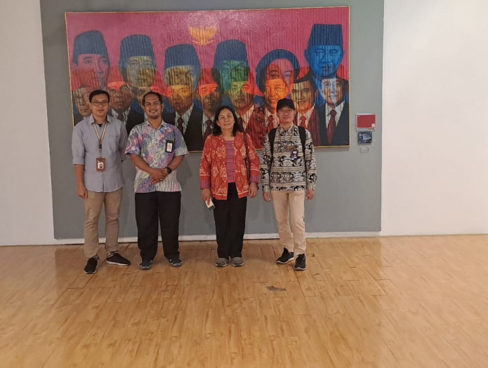 Pusdipres Mengunjungi “Alunan Melodi Presiden” Museum Keliling Kepresidenan Balai Kirti