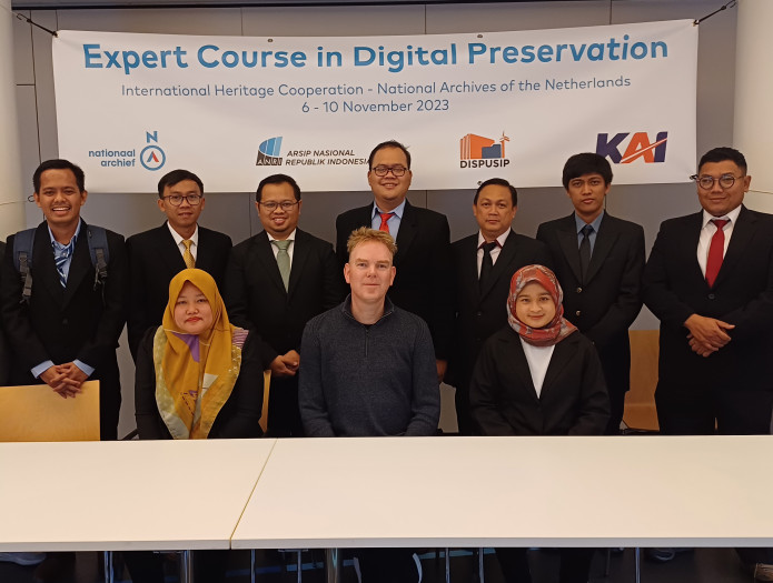 Peningkatan Kualitas SDM, Pegawai ANRI Ikuti Pelatihan Preservasi Digital di Belanda