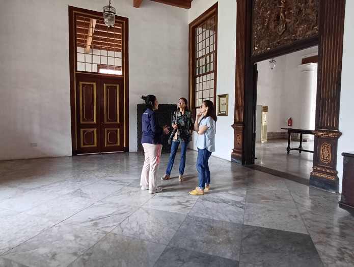 Kunjungan Indonesian Heritage Society ke Pusdipres