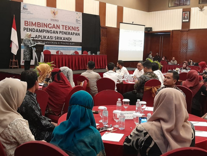 Bimtek Pendampingan Penerapan Aplikasi SRIKANDI di Kota Banda Aceh