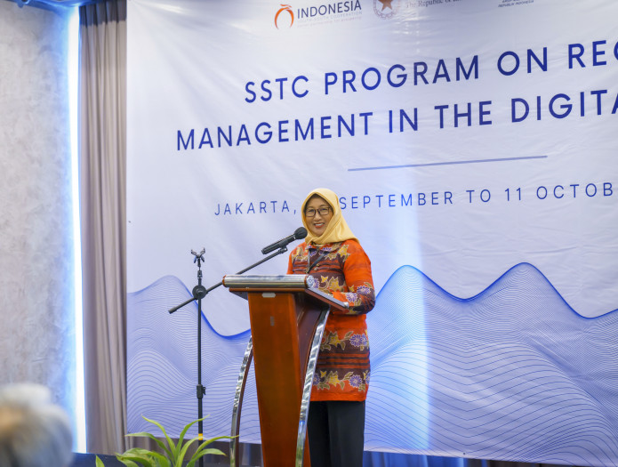 Sesi Pamungkas : SSTC Program on Record Management in the Digital Era 2024 Resmi Dibuka di Jakarta