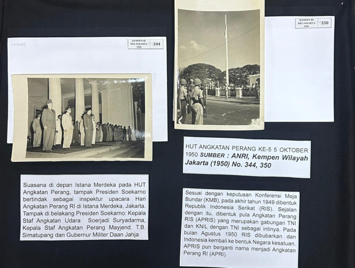 Pameran Binar Bulan Oktober Angkat Tema  Hari Ulang Tahun Angkatan Perang pada 05 Oktober 1950