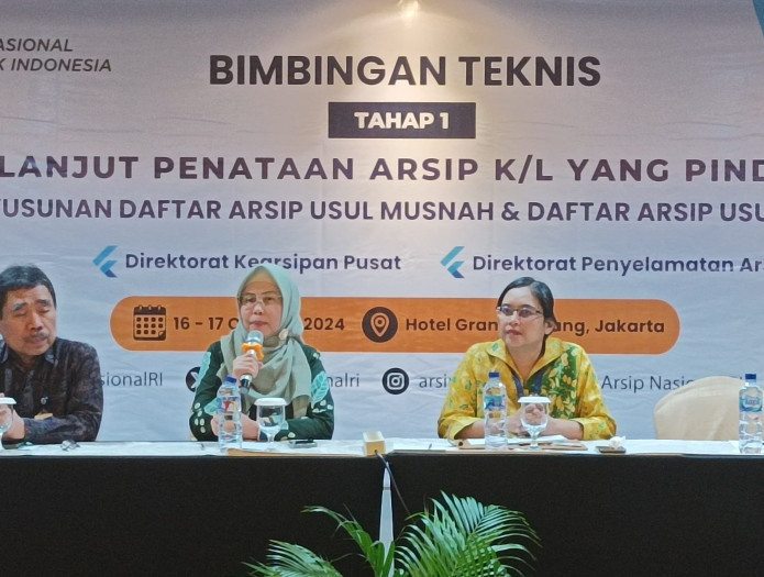 ANRI Selenggarakan Bimbingan Teknis Tindak Lanjut Penataan Arsip Kementerian/Lembaga yang Pindah ke Ibu Kota Nusantara