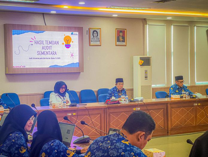 Exit Meeting Audit Ketaatan atas Pengelolaan APBN di Lingkungan Sekretariat Utama