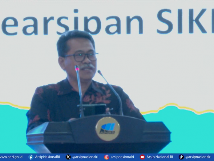 Deputi Bidang Sistem dan Informasi Kearsipan Nasional: SIKN JIKN Harus Melibatkan Semua Entitas Kearsipan