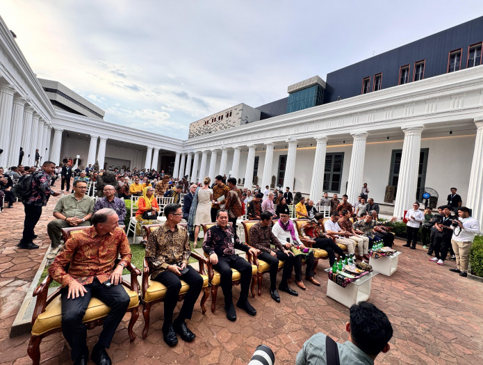 Deputi Bidang Penyelamatan, Pelestarian, dan Pelindungan Arsip ANRI Hadiri Pameran Pesona Keris Nusantara