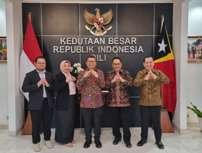 Audiensi Plt. Kepala ANRI dengan Kedubes Timor Leste dan Kunjungan ke Pusat Budaya Indonesia dan Xanana Gusmao Reading Room Museum