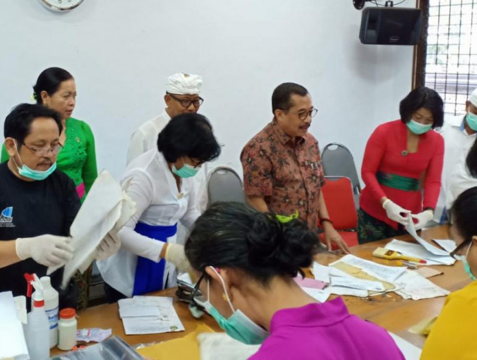 Evaluasi Arsip Pasca Bencana Kebakaran Kantor Gubernur Bali