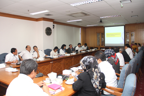 Tim MENPAN Evaluasi Perkembangan Pelaksanaan Program Reformasi Birokrasi di ANRI