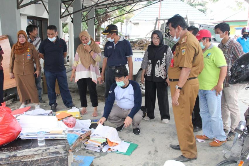 Tim Task Force ANRI Lanjutkan Identifikasi Arsip Terdampak Bencana di Palu