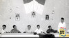 Suasana pertemuan Wartawan yang membicarakan persiapan pembentukan Persatuan Wartawan Indonesia (PWI) yang diadakan di Solo, Jawa Tengah. 7 Maret 1946. Sumber : ANRI. IPPHOS 1945-1950 No.069