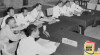 Konferensi Keuangan Negara yang dihadiri oleh perwakilan dari Bank Indonesia, Kementerian Agraria, Kementerian Kesehatan, Kementerian Pendidikan, Pengajaran dan Kebudayaan tanggal 24 Desember 1953.