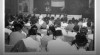 Dr. Sukiman Wirjosandjojo Presiden Masyumi berpidato pada saat Pembukaan Muktamar/Kongres Partai Politik Masyumi di Gedung Pertemuan Umum Kotapraja, 27 Januari 1951.