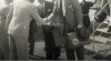 Foto kunjungan Dr German Quiroga Galdo, Dr. Jose Vicente Trujillo, dan Dr Miguel Rafael Urguia Duta Besar Bolivia, Ekuador, El Salvador di PBB tiba di Yogyakarta pada 10 Mei 1955. Disambut oleh Wakil Kepala Daerah Istimewa Yogyakarta Sri Paku Alam VIII.