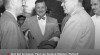 Kedatangan C. G. D. (Commite voor Goede Diensten van de UNO) atau Komisi Tiga Negara (KTN) di Lapangan Terbang Kemayoran, dari kiri ke kanan: Paul van Zeeland (Belgia), Richard C. Kirby (Australia), Dr. H. J. van Mook, Dr. Idenburg. 27 Oktober 1947.