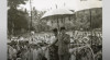 Foto kunjungan Presiden Sukarno ke Kota Agung, Lampung (saat itu masih masuk dalam Karesidenan Sumatera Selatan) pada 13 November 1952.