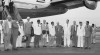 Foto Kunjungan Rombongan Missi Parlemen Inggris yang diketuai oleh Lord Rea ke Indonesia pada tanggal 20 Januari 1954.