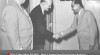 Foto saat Wakil Presiden RI Moh. Hatta menerima John M. Allison yang didampingi Duta Besar AS untuk Indonesia Merle Cochran di Istana, Jakarta pada 15 Oktober 1952.