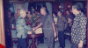 Foto Direktur Utama BNI '46, Somala Wiria, berjabat tangan dengan anggota Komisi VII DPR RI, 9 November 1987.