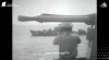 Cuplikan layar film Angkatan Laut Republik Indonesia mengadakan latihan militer di Teluk Jakarta. 30 Januari 1968